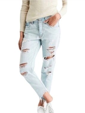 American Eagle Highest Rise Distressed Jeans – Size 14 Long